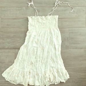 J. Crew beaded bathing suit cover